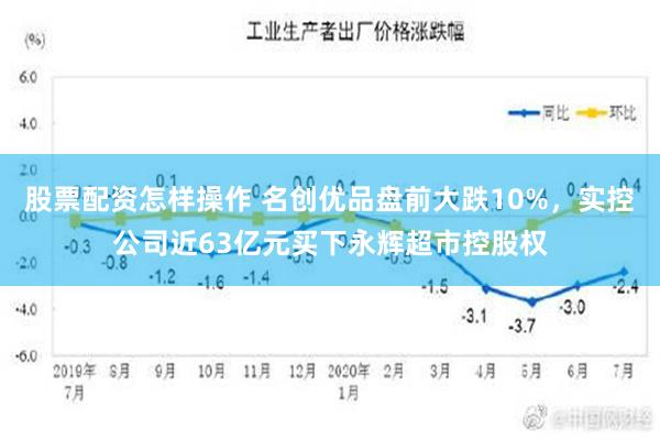 股票配资怎样操作 名创优品盘前大跌10%，实控公司近63亿元买下永辉超市控股权