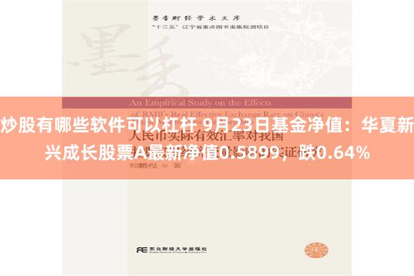 炒股有哪些软件可以杠杆 9月23日基金净值：华夏新兴成长股票A最新净值0.5899，跌0.64%