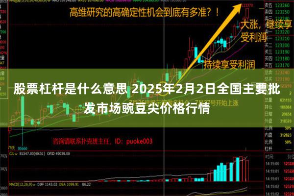 股票杠杆是什么意思 2025年2月2日全国主要批发市场豌豆尖价格行情